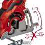 Пила дискова Einhell TC-CS 89 600Вт 89х10мм 1.98кг