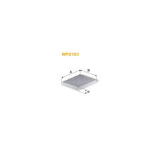 Фільтр салону Wixfiltron WP2183