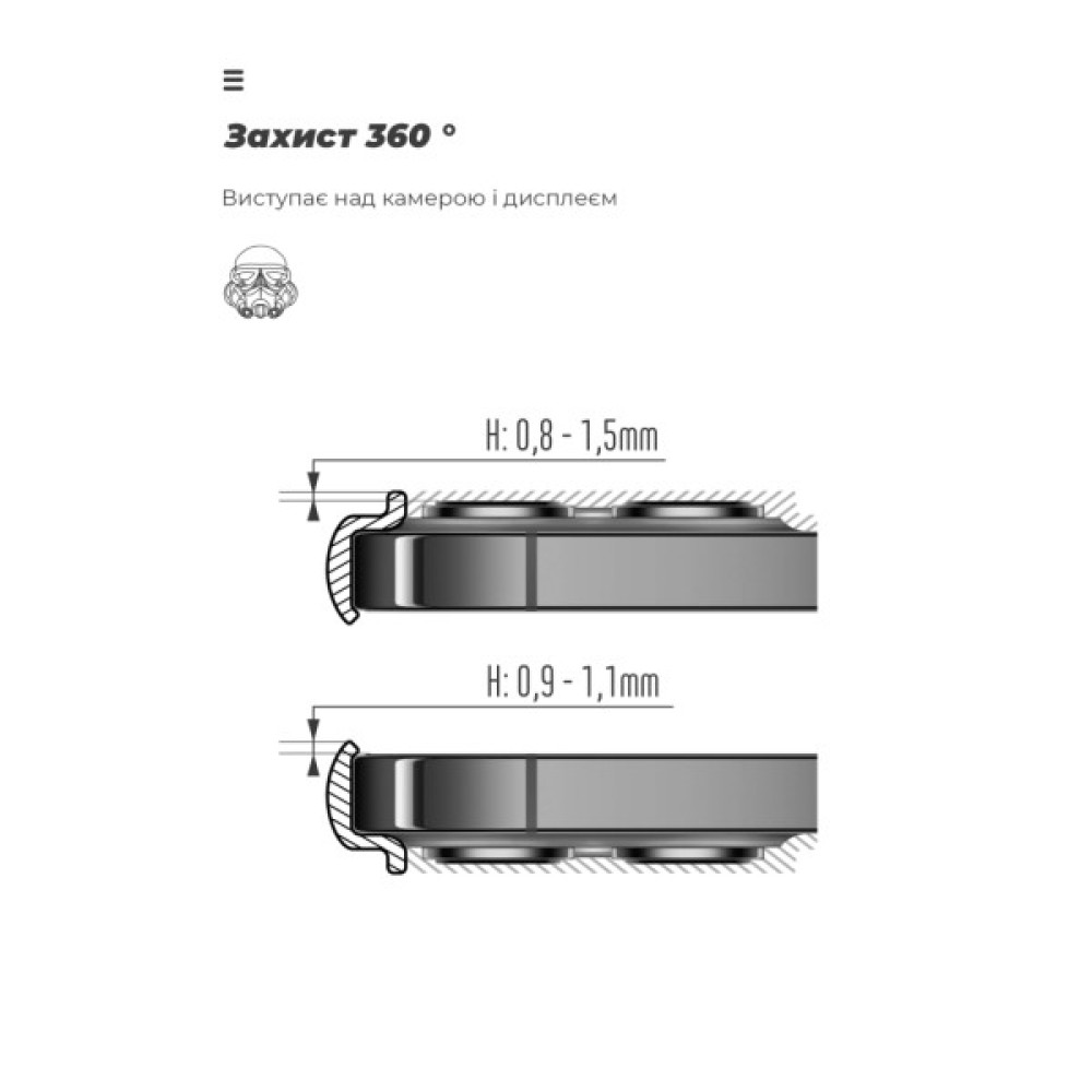 Чохол до мобільного телефона Armorstandart ICON Xiaomi Poco M7 Pro 5G Lavender (ARM83149)