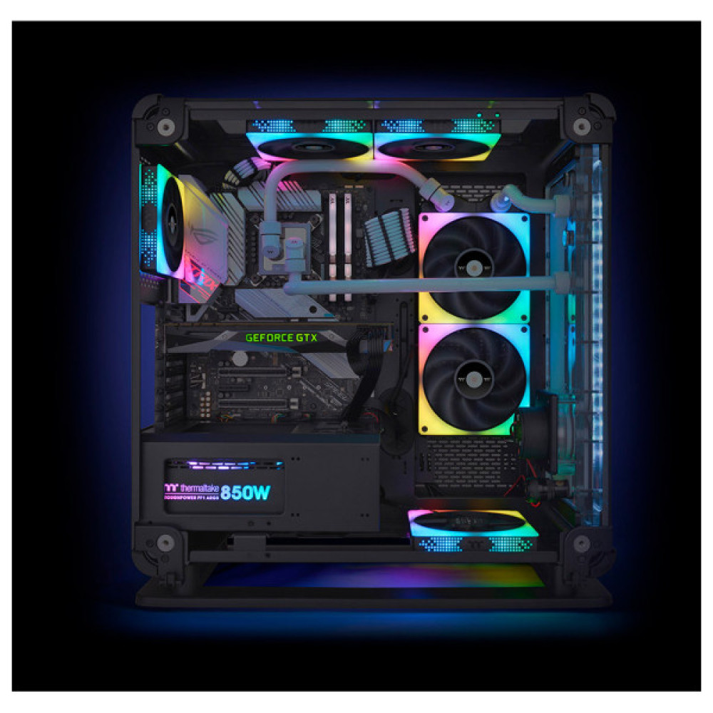 Кулер до корпусу ThermalTake TOUGHFAN 12 RGB Radiator Fan 3Pack (CL-F135-PL12SW-A)