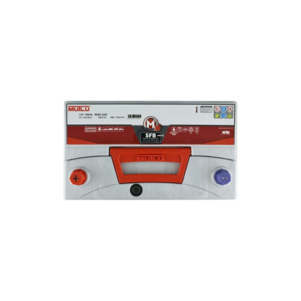 Акумулятор автомобільний MUTLU 6СТ-100 (1) Asia SFB D31.100.085.D