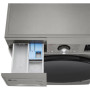 Пральна машина LG фронтальна, 9кг, 1200, A, 48см, дисплей, пара, інвертор, сріблястий