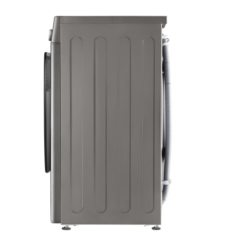 Пральна машина LG фронтальна, 9кг, 1200, A, 48см, дисплей, пара, інвертор, сріблястий
