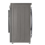 Пральна машина LG фронтальна, 9кг, 1200, A, 48см, дисплей, пара, інвертор, сріблястий