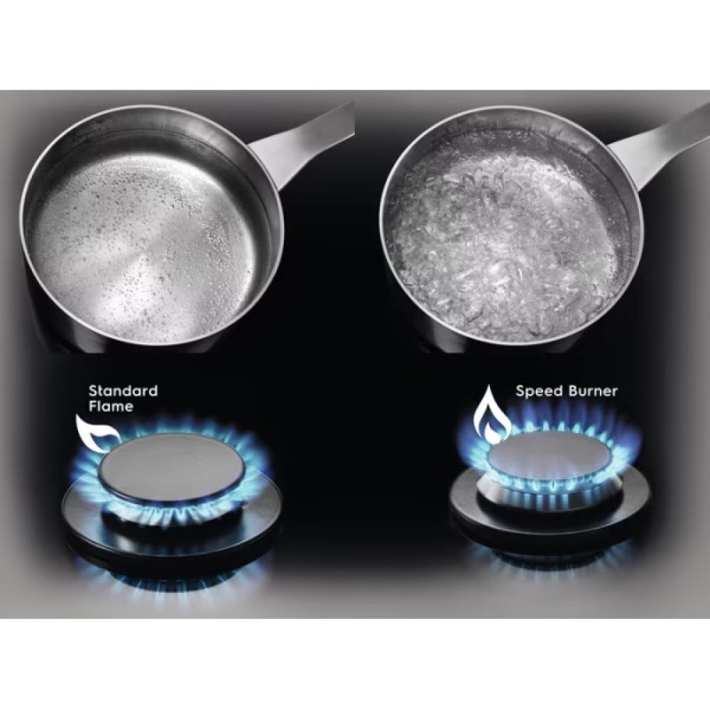 Варильна поверхня Electrolux газова, 75см, чавун, нерж