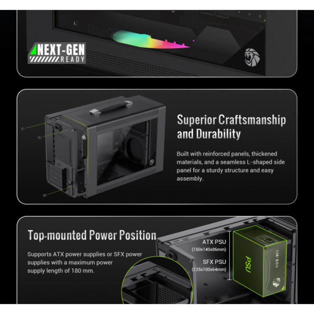 GAMEMAX Spark Air BK