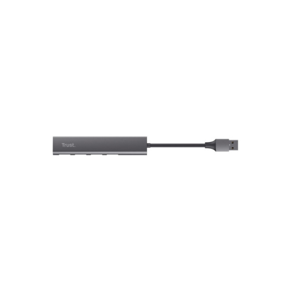 Концентратор Halyx 4-Port USB-A 3.2 Grey Trust (24947_TRUST)