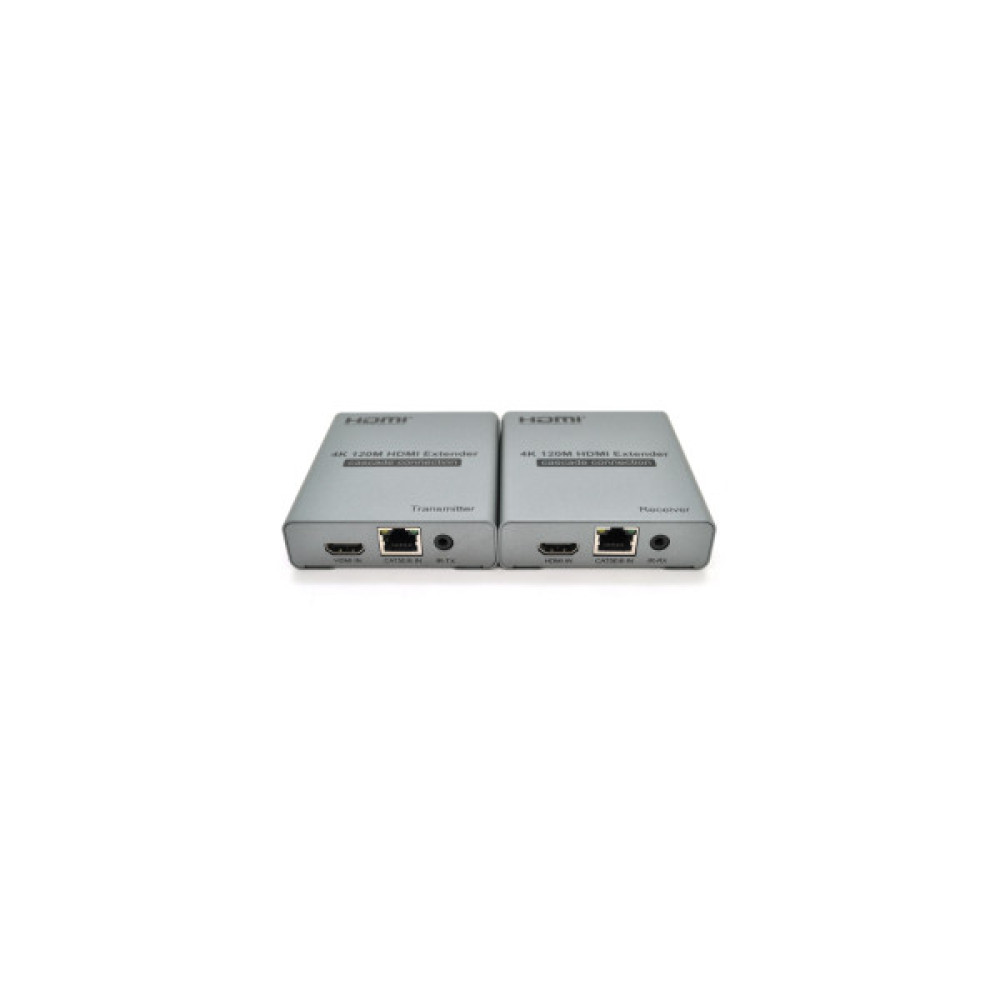 Адаптер HDMI extender 120m CAT5E/6 4K 1080P Voltronic (YT-SCPE HDM-100m1080Р+A)