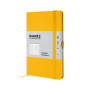 Книга записна Axent Partner, 125x195 мм, 96 аркушів, клітинка, жовта (8201-08-A)