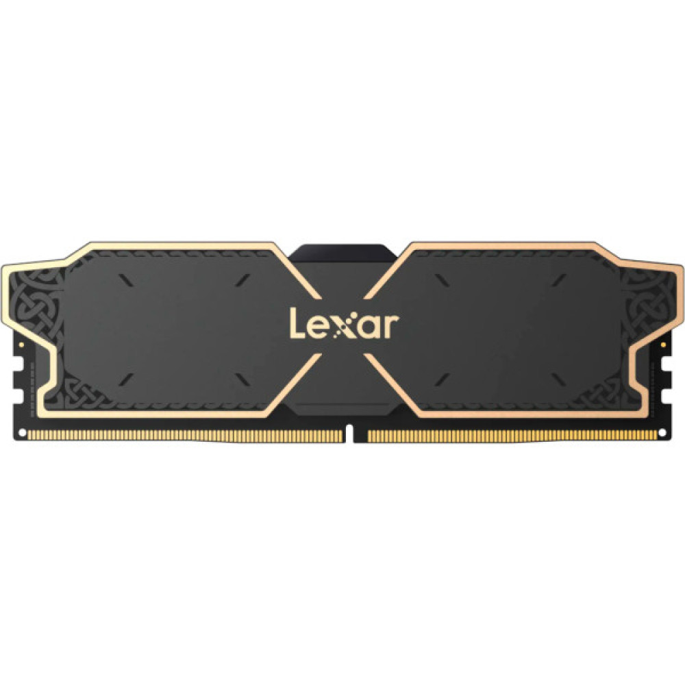Модуль пам'яті для комп'ютера DDR5 32GB (2x16GB) 6000 MHz Thor Black Lexar (LD5U16G60C38LG-RGD)