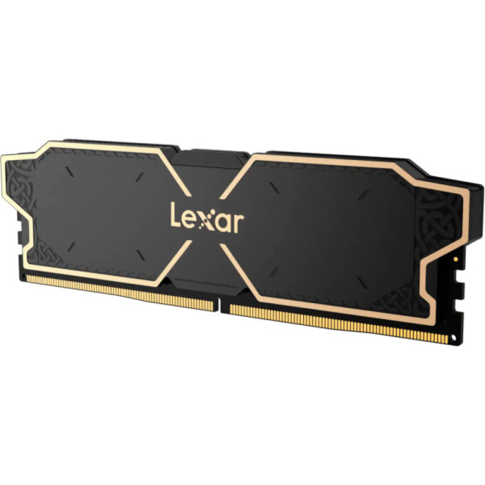 Модуль пам'яті для комп'ютера DDR5 32GB (2x16GB) 6000 MHz Thor Black Lexar (LD5U16G60C38LG-RGD)