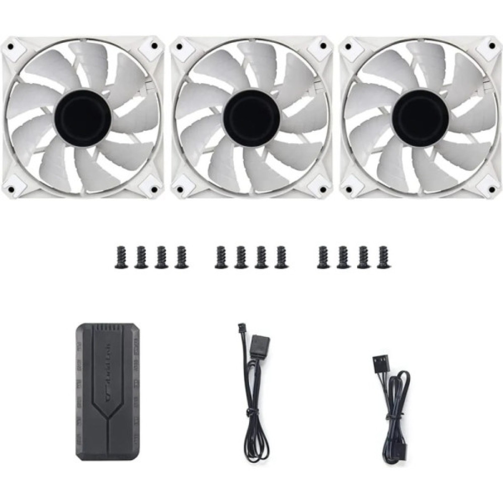 Кулер до корпусу DARKFLASH INF8 PRO 3IN1 WHITE