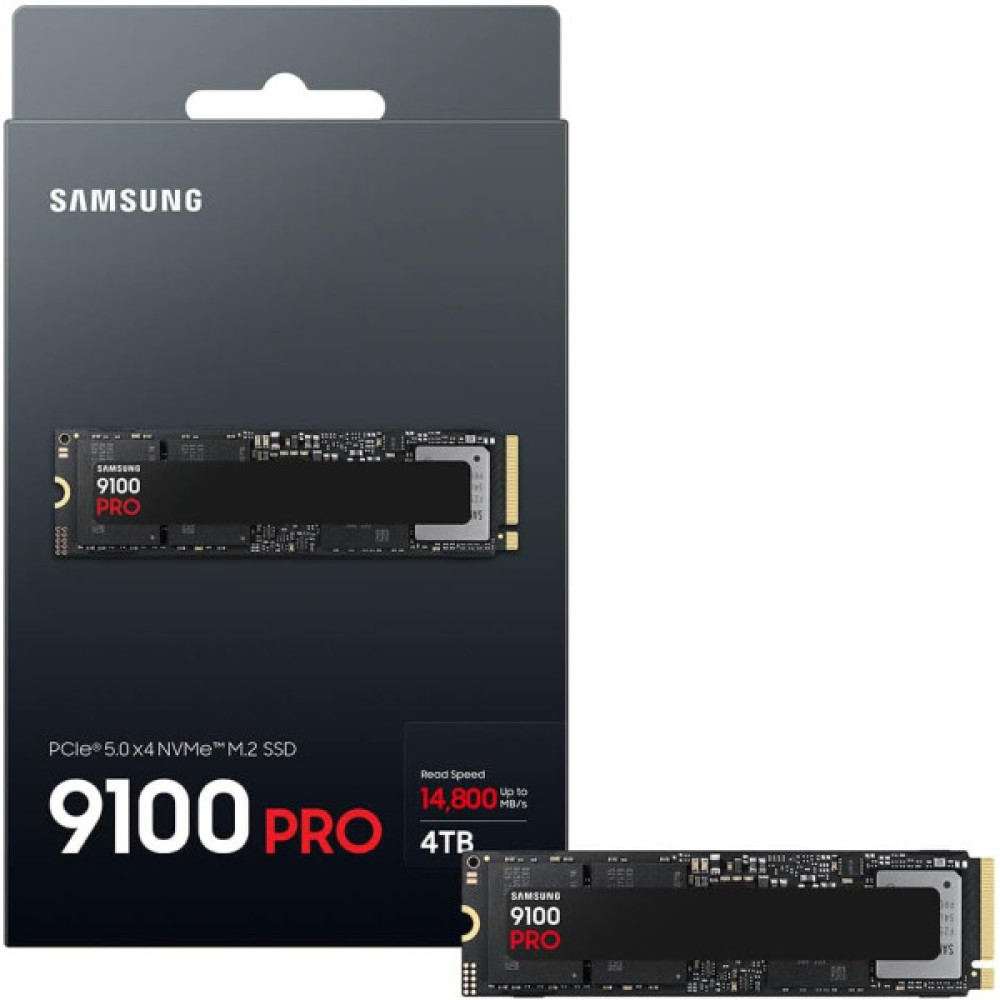 Накопичувач SSD Samsung M.2 4TB PCIe 5.0 9100PRO