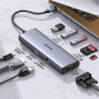 Концентратор Ugreen USB3.1 Type-C to HDMI60Hz/VGA/USB 3.0х3/RJ45/SD/TF/PD 100W 9-in-1 CM498 (15600) Концентратор Ugreen USB3.1 Type-C to HDMI60Hz/VGA/USB 3.0х3/RJ45/SD/TF/PD 100W 9-in-1 CM498 (15600)