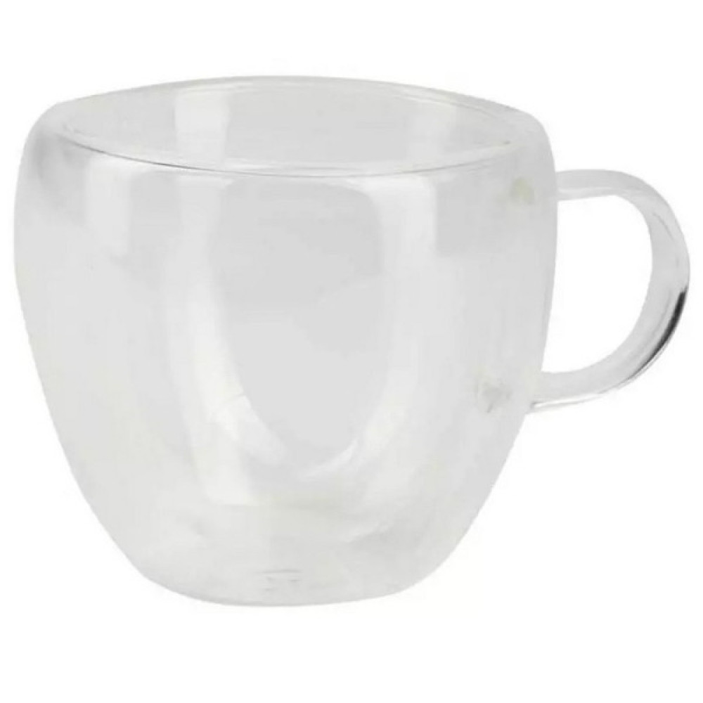 Набір чашок Bergner Coffee & Tea lovers 100 мл 2 шт (BG-20114-MM)