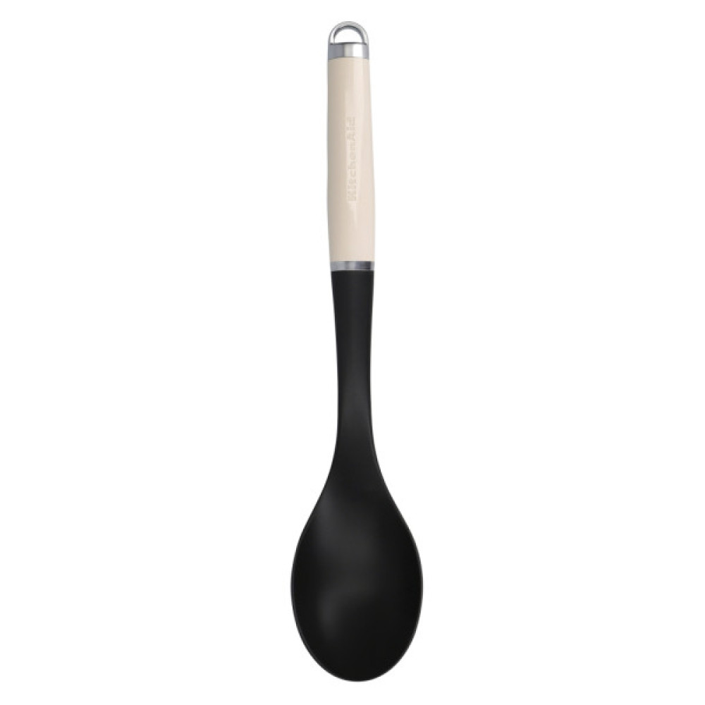 Ложка кухарська KitchenAid Coreline для сервіровки, 35,3 см, кремова (KAG003OHACE)