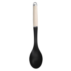 Ложка кухарська KitchenAid Coreline для сервіровки, 35,3 см, кремова (KAG003OHACE)