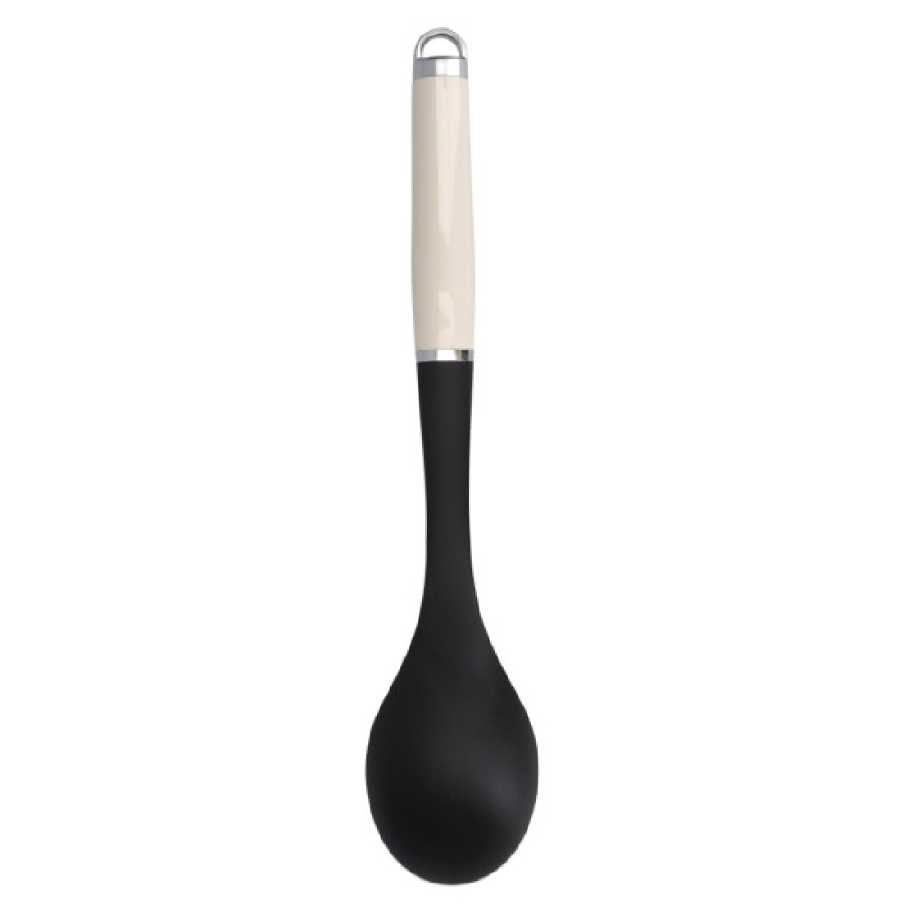 Ложка кухарська KitchenAid Coreline для сервіровки, 35,3 см, кремова (KAG003OHACE)