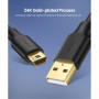 Дата кабель USB 2.0 AM to Mini 5P 1.5m US132 black Ugreen (10385) Дата кабель USB 2.0 AM to Mini 5P 1.5m US132 black Ugreen (10385)