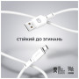 Дата кабель USB 2.0 AM to USB-C 1.0m AR12 3A white Armorstandart (ARM59530) Дата кабель USB 2.0 AM to USB-C 1.0m AR12 3A white Armorstandart (ARM59530)