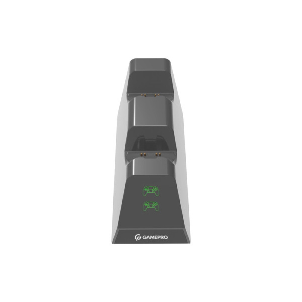 Зарядний пристрій GamePro CHS420B Для геймпадів DualSense PS5 Black (CHS420B)