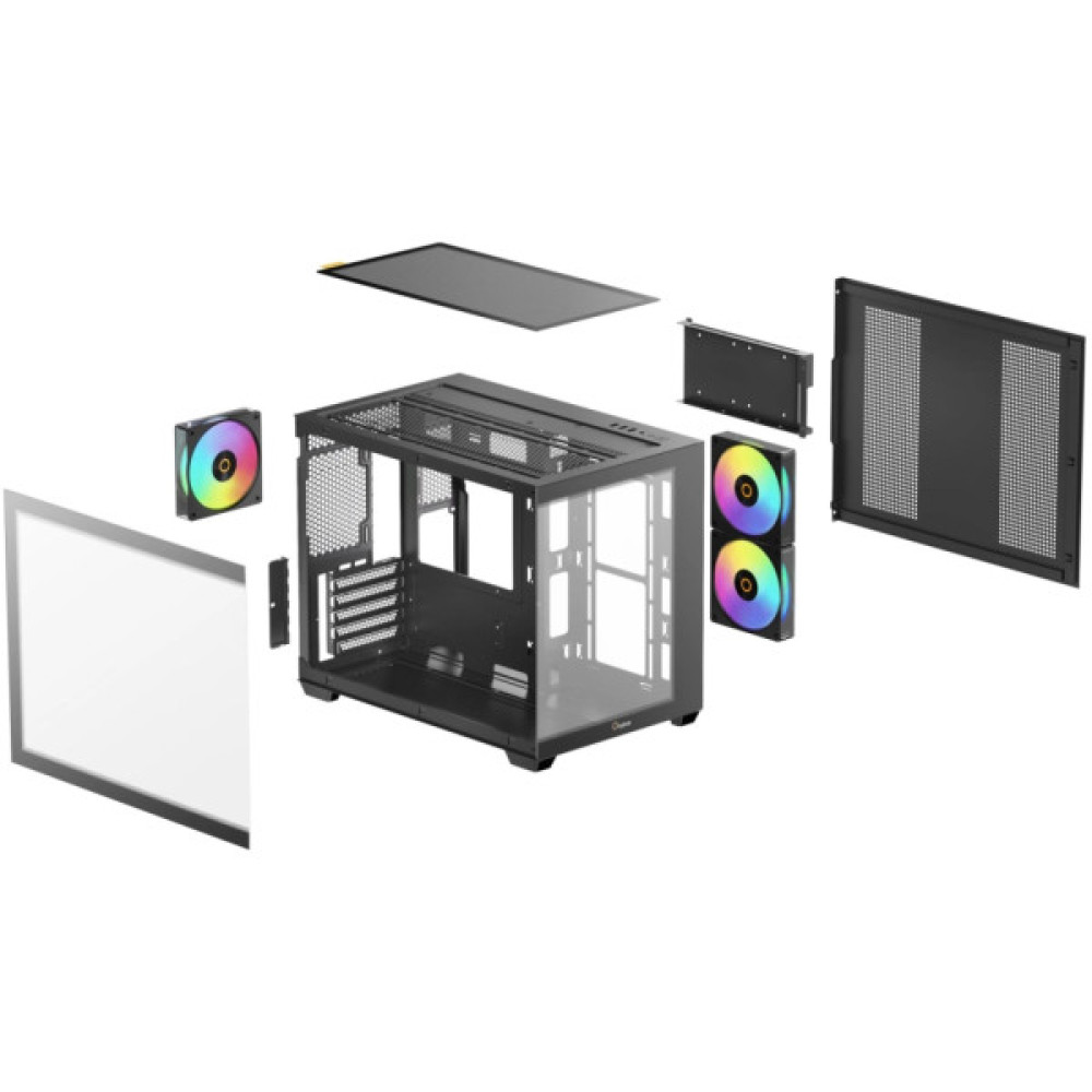 Корпус для ПК OCYPUS GAMMA-C54-BKD300XX-GL