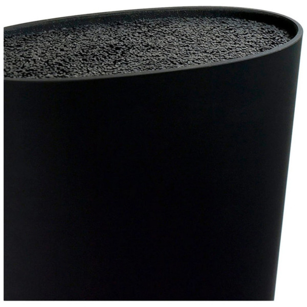 Підставка для ножів Bergner Black & White 15,6 х 6,6 х 22 см (BG-3997-BL)
