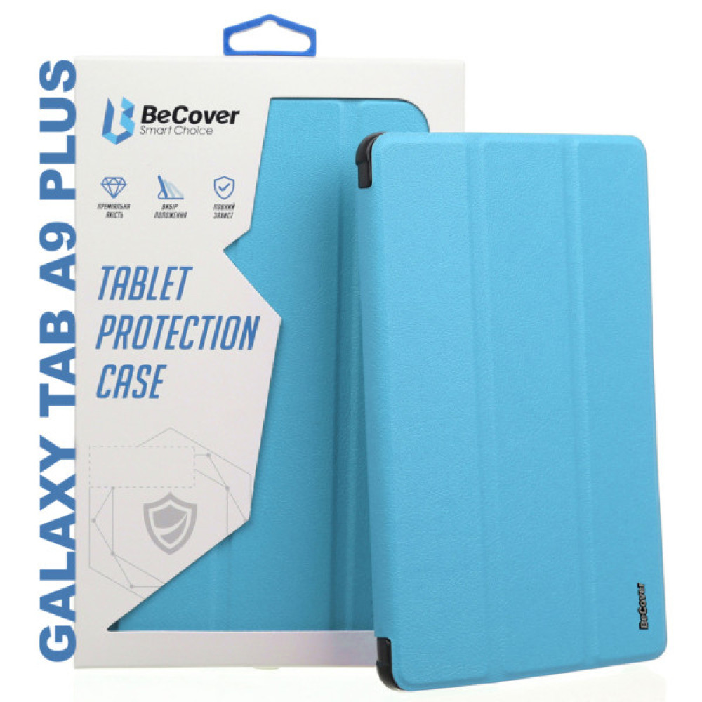 Чохол до планшета BeCover Smart Case Samsung Tab A9 Plus SM-X210/SM-X215/SM-X216 11.0" Blue (710306) Чохол до планшета BeCover Smart Case Samsung Tab A9 Plus SM-X210/SM-X215/SM-X216 11.0" Blue (710306)