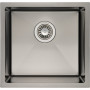 Мийка кухонна GRANADO Under top STEEL S201 black (GS08201B) Мийка кухонна GRANADO Under top STEEL S201 black (GS08201B)