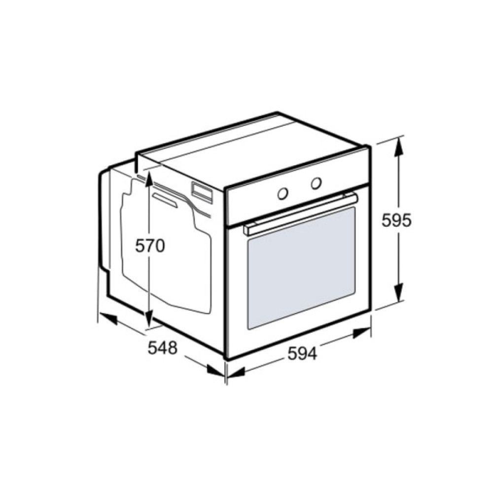 Духова шафа Bosch HJG852YW0T