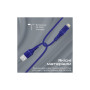 Дата кабель USB 2.0 AM to Lightning 1.2m blue Promate (powerline-ai120.blue)