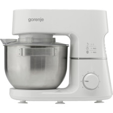 Кухонна машина Gorenje 800Вт, чаша-метал, корпус-метал, насадок-3, білий