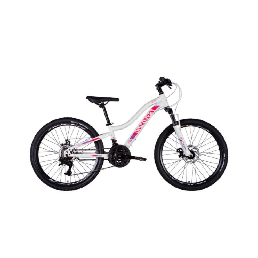 Велосипед Discovery 24" KELLY DD рама-11" ST 2025 біло-рожевий (OPS-DIS-24-363)
