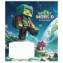 Зошит Школярик Great world 12 аркушів клітинка (012-3533K) Зошит Школярик Great world 12 аркушів клітинка (012-3533K)