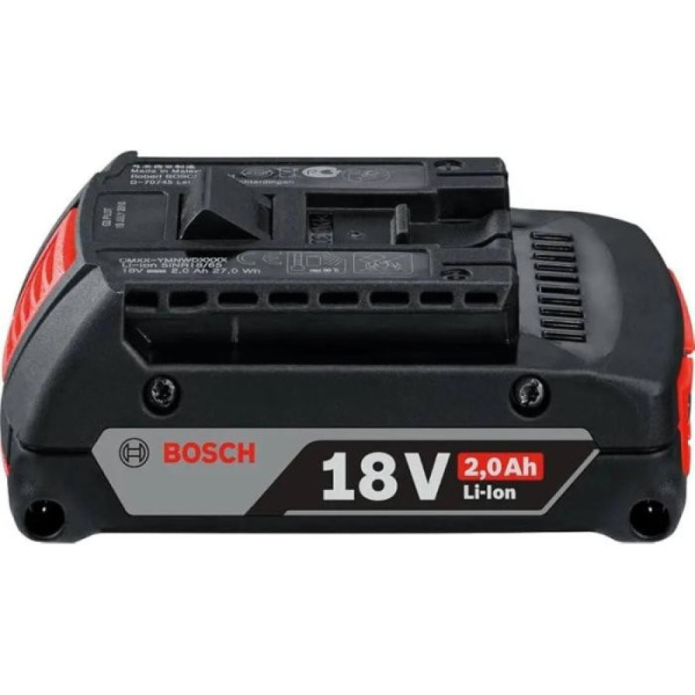 Акумулятор Bosch Professional 18В, 2.0А·год, 0.4кг