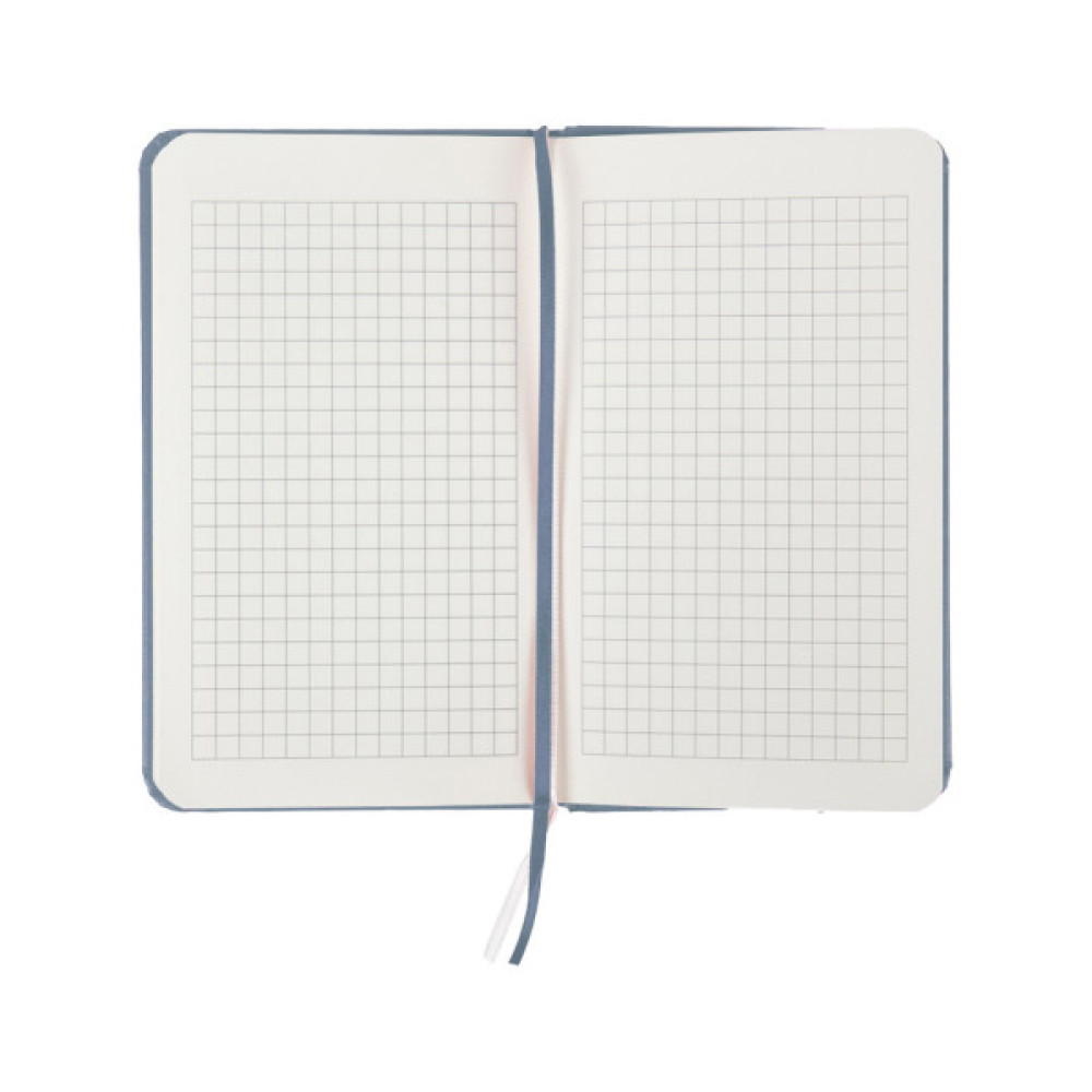 Книга записна Axent Partner 95x140 мм, 96 аркушів, клітинка, сіра (8301-62-A)