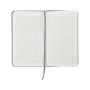 Книга записна Axent Partner 95x140 мм, 96 аркушів, клітинка, сіра (8301-62-A)