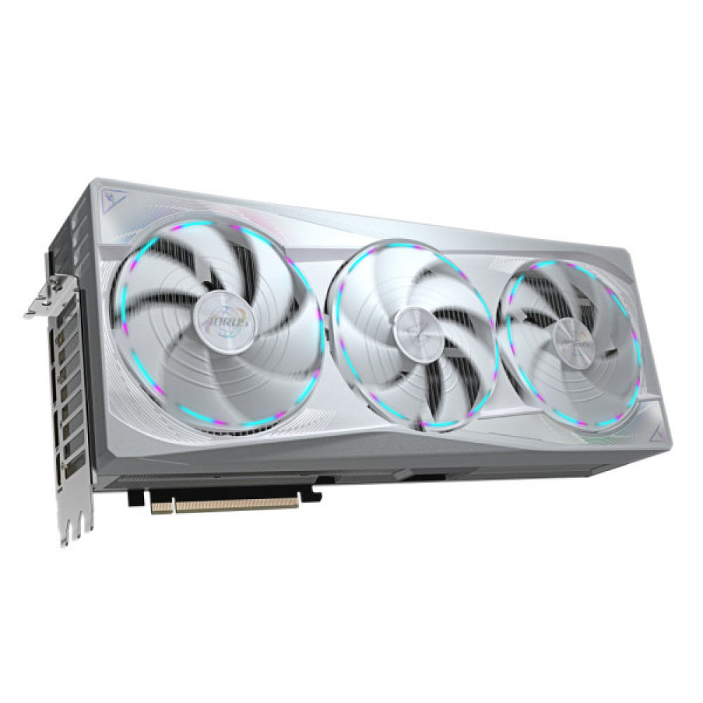 Відеокарта GIGABYTE GeForce RTX5090 32GB AORUS MASTER ICE (GV-N5090AORUSM ICE-32GD)