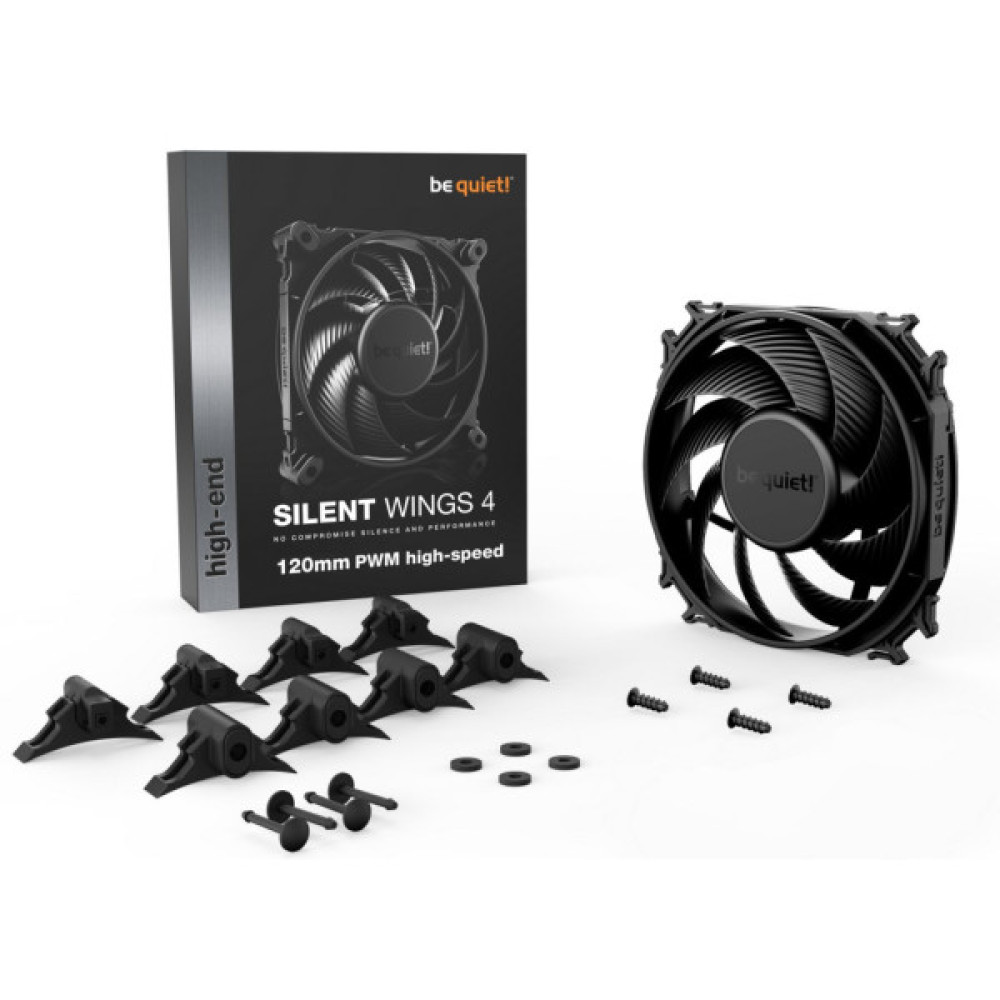 Кулер до корпусу Be quiet! Silent Wings 4 120mm PWM high-speed (BL094)