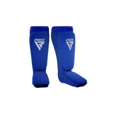 Захист гомілки і стопи RDX Shin Instep Foam Blue/White XL (HYP-SIUW-XL)
