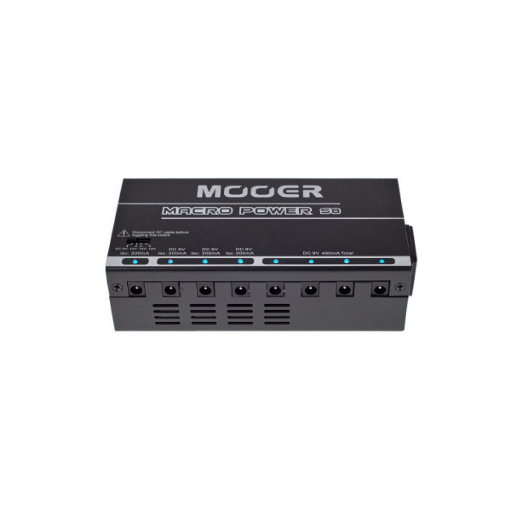 Блок живлення для гітарних педалей Mooer Macro Power S8