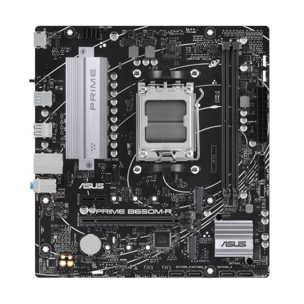 Материнcька плата ASUS PRIME B650M-R sAM5 B650 2xDDR5 M.2 HDMI mATX