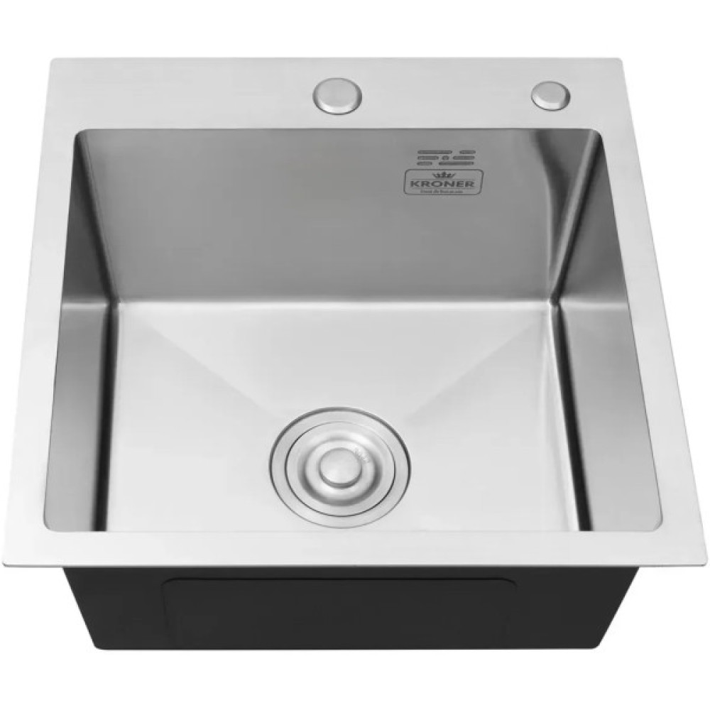 Мийка кухонна Kroner Gebьrstet-4545HM (CV033855)
