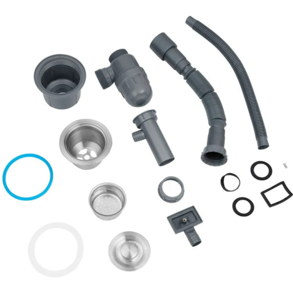 Мийка кухонна Kroner Gebьrstet-4545HM (CV033855)