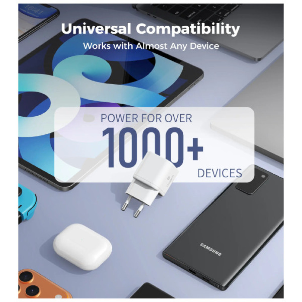 Зарядний пристрій Choetech USB-C PD100W GaN Super Mini (PD9031)