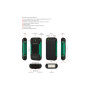 Батарея універсальна AURA NRG-30SE ARM SOLAR 30000mAh Wireless charging Green (PBANRG30SEG)