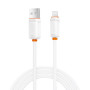 Дата кабель USB 2.0 AM to Lightning 1.0m 3A white XO (XO-CB-300UL-WH)