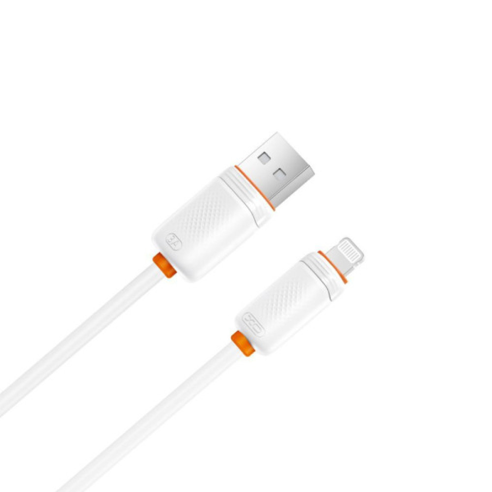 Дата кабель USB 2.0 AM to Lightning 1.0m 3A white XO (XO-CB-300UL-WH)