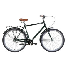Велосипед Dorozhnik 28" Comfort Male рама-22" темно-зелений 2024 (OPS-D-28-376)