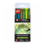 Художній маркер KOI набір Coloring Brush Pen, BOTANICAL 6 кольорів (8712079448707) Художній маркер KOI набір Coloring Brush Pen, BOTANICAL 6 кольорів (8712079448707)